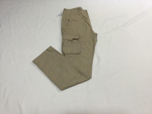 OLD NAVY KHAKI PANTS MENS BROKEN-IN 