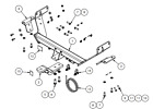 <!--F#f_0-->HAYMAN REESE Tow Bar + Wiring FOR TOYOTA HIACE LWB VAN 04/05-02/19 03069W<!--F/-->