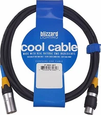 Blizzard  DMX-IP-10Q "Cool Cable"  IP 10' 3-Pin XLR 22 Gauge DMX cable