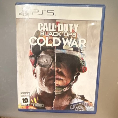 Activision Call of Duty: Black Ops Cold War PS5 Shooter Game Manual Case Inserts