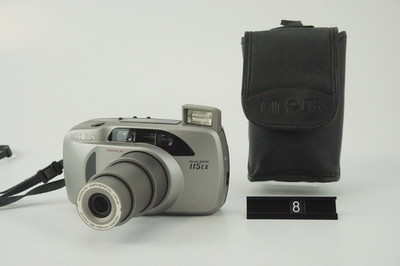 Minolta RIVA  Zoom 115 EX Point & Shoot  Minolta Aspherical Lens 38-115mm Macro