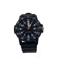 Import duty included  Luminox Quartz Watch Analog Rubber Band Black 03201G