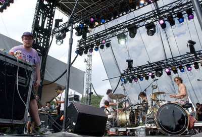 Dan Deacon during the 2009 Lollapalooza music festival at Grant Pa- Old Photo 1