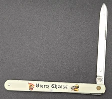 Vintage Colonial Melon Tester Fruit Knife Folding 5" Blade USA - Biery Cheese