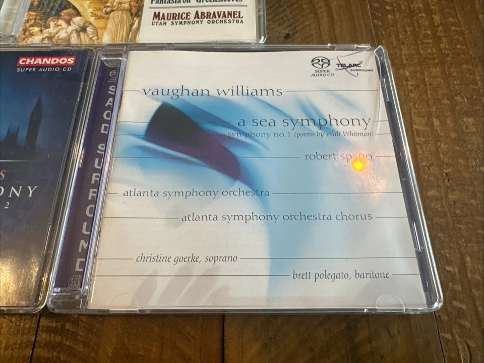 Lot of 5 Vaughan Williams SACD Candos Telarc Classical - Image 4 of 4