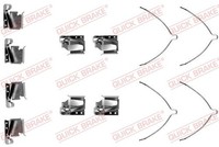 Quick Brake ZubehöRsatz, Scheibenbremsbelag 109-1269 FüR Toyota