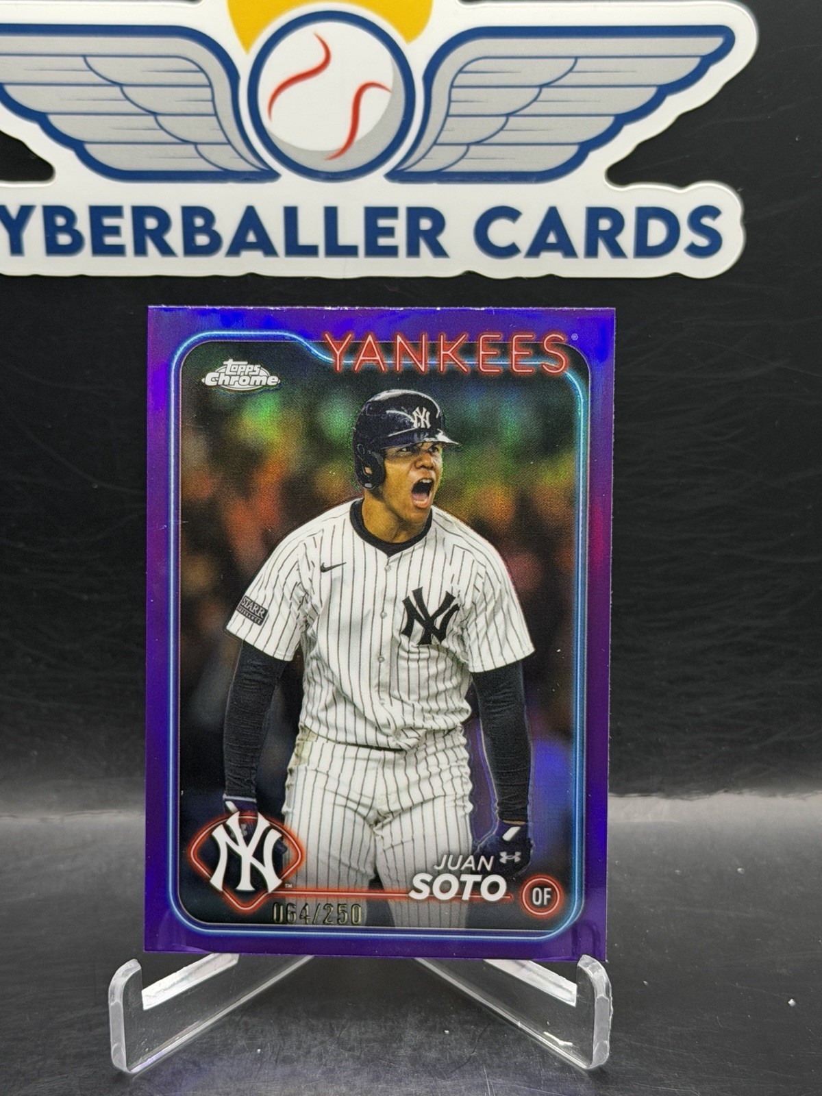 2024 Topps Chrome Update Series - Juan Soto #USC1 Purple Refractor /250