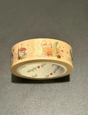 New *Holiday* Simply Gilded Thanksgiving Pumpkins Harvest washi tape 15 mm