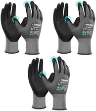 Safety Work Gloves Nitrile Coated