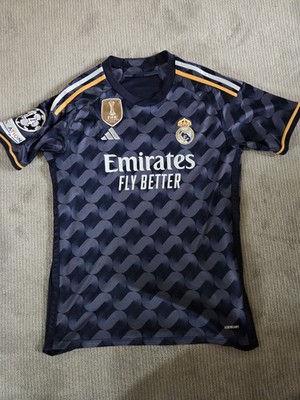 Real Madrid 23/24 Away Vini Jr. Jersey  Size L Champions League