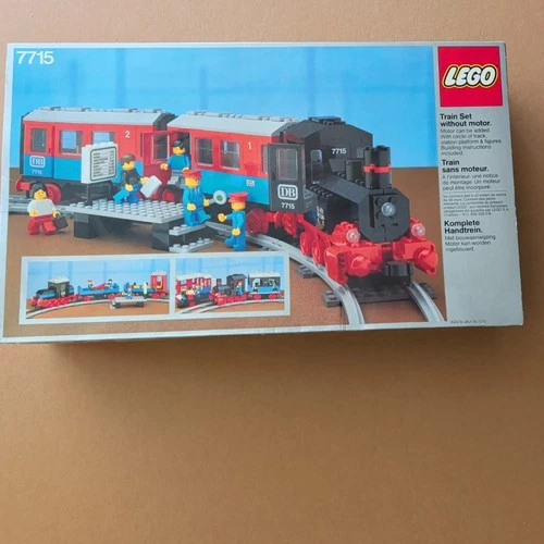 Lego Train 7715 Push-Along Passenger Steam Train Vintage Orignal MISB!!