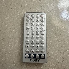 JX-2001 B Silver Remote *TESTED* COBY