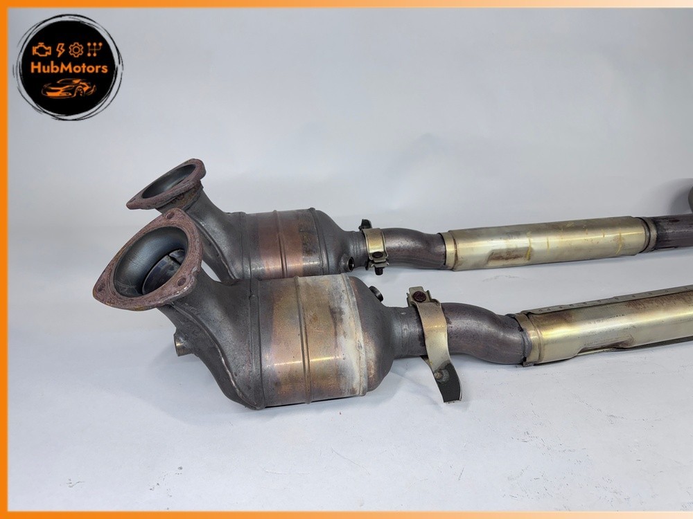 03-19 Maserati GranTurismo M145 Quattroporte Exhaust Downpipes Set OEM