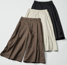 UNIQLO:C Unisex Cotton Culotte Pants High Quality Materials NEW XS-3XL