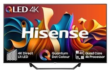 43 inch QLED 4K Smart TV-Stunning colour & Ultra HD clarity (E7QTUK)