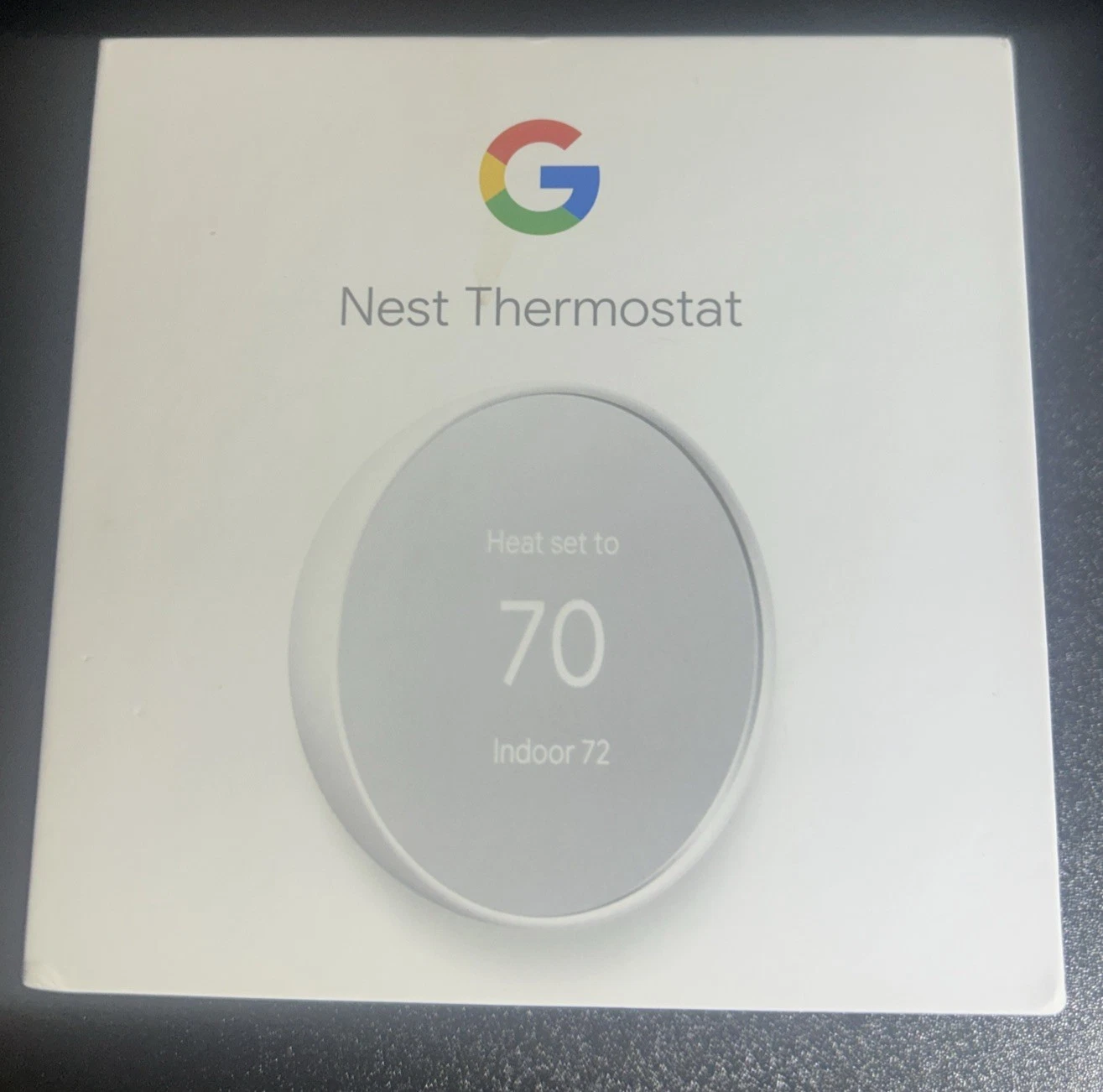 Nest Model 02A Smart Thermostat Wi-Fi 2nd Gen Stainless Steel