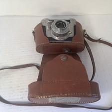 Vintage Kodak Signet 35mm Camera - Original Leather Case Untested