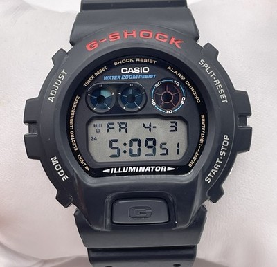 Casio G-Shock 3230 DW-6900 Mens Watch 50mm Black Digital 200M Backlight Exellent