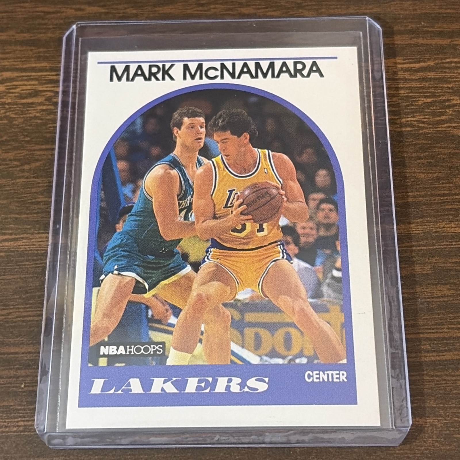 1989-90 NBA Hoops - Mark McNamara #289 Los Angeles Lakers