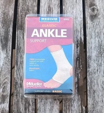 Elastic Ankle Support Mueller Sport Care Size Medium Support Level Basic