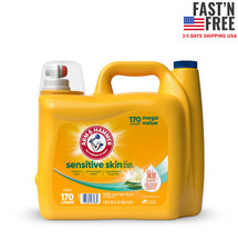ARM & HAMMER Sensitive Skin Plus Fresh Scent, 170 Loads Liquid Laundry Detergent