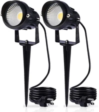 Outdoor Landscape Lighting 10W,120V Ac,Warm White Waterproof LED Landscape Light