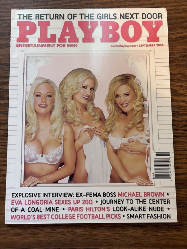  Vintage Play Boy Magazines September 2006 Like New A++ condition 