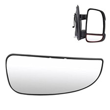 Exterior Mirror Replacement Glass Passenger Right Side Fit For Ram Promaster