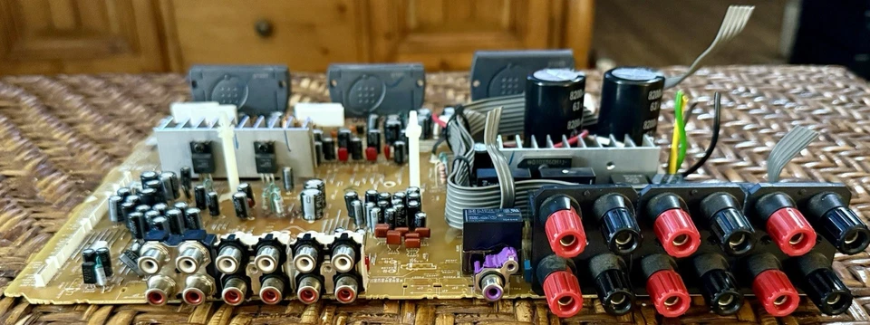 Onkyo HT-R690 AV Receiver PCB Main Board Amplifier 25140621B BCAF-0621 Tested - Image 2 of 4