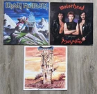 Heavy Metal Job Lot of 3 Vinyl 12" Singles - Iron Maiden, Motorhead & Onslaught