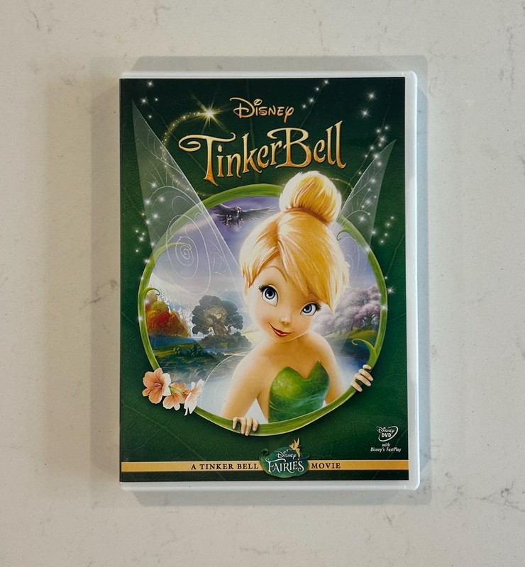 Tinker Bell DVD Disney Fairies Movie - 1-Disc Set - Clean Condition