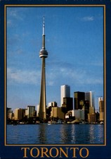CN Tower Toronto Ontario Canada vintage postcard b499