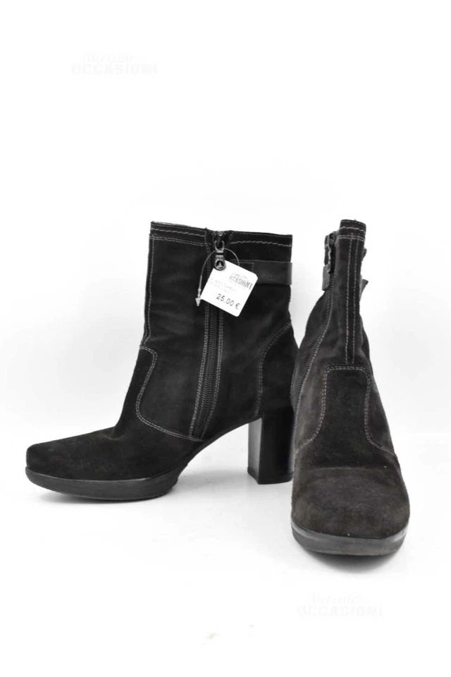 Decoltè Donna Nero Giardini Scamosciati Neri N.40 - Immagine 2 di 3