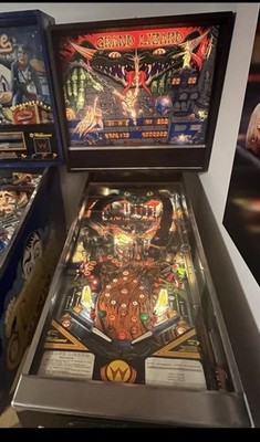 Williams Pinball Machine Flipper Automat GRAND LIZARD selten!!! TOP