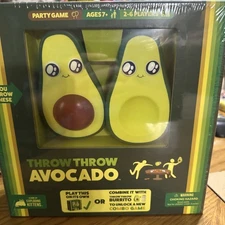 Exploding Kittens Throw Throw Avocado Card Game With Flight Suit Ages 7