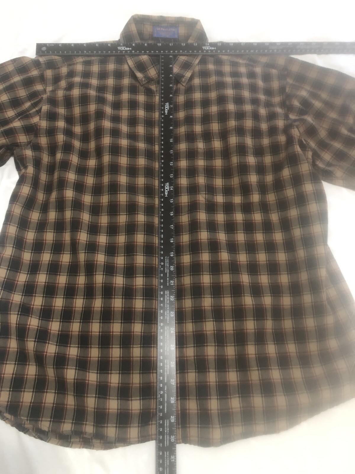 Pendleton Men's Virgin Wool Button-Up Multi Color… - image 3