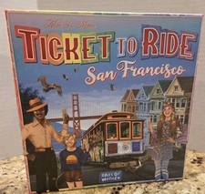 Days of Wonder Ticket to Ride San Francisco Board Game Complete