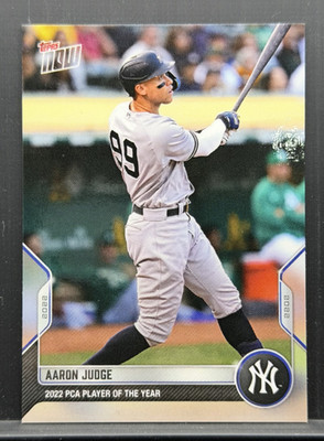 2022 Topps Now - Player's Choice Award Winners Aaron Judge #PCA-1