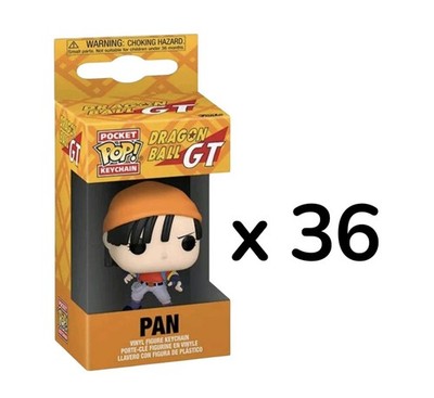 36 - Funko Pocket POP! Keychains Dragon Ball GT Pan Full Case Bulk Wholesale Lot
