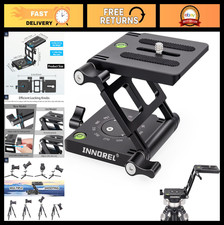 Flexible Z-Type Tripod Head for DSLR  Camcorder - Adjustable Panoramic Aluminum