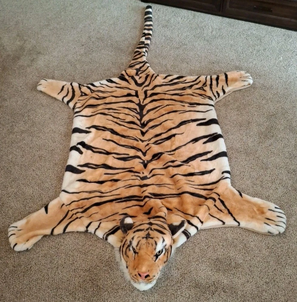 Tiger Skin Rug In Area Rugs for sale - eBay