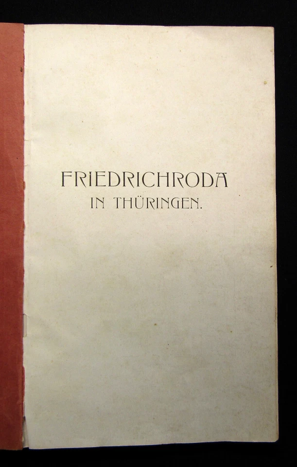 Friedrichroda im Thüringer Wald um 1900 Reiseführer Landeskunde Guide Führer - Bild 3 von 4