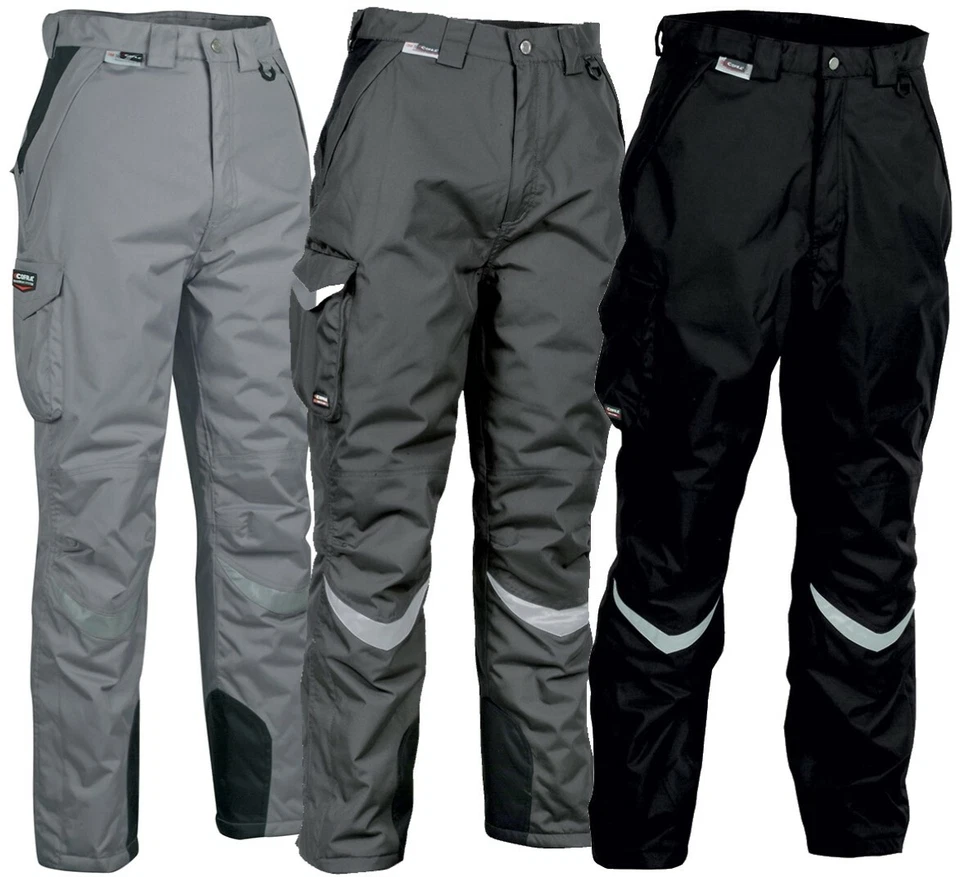 PANTALONE DA LAVORO IMBOTTITO INVERNALE FELPATO COFRA FROZEN