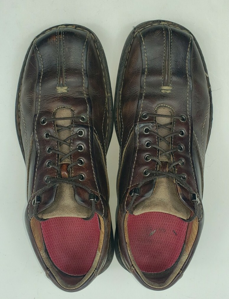 Clarks Nebulae Style Mens 10.5 M Brown Leather Lace Up Casual Shoes 10.5 Clarks Nebulae Style Mens 10 M Brown Leather Lace Up Casual  main image 4
