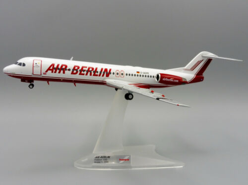 FOKKER 100 AIR BERLIN 1/200 Herpa 571203 D-AGPK F100 - Photo 4 sur 12