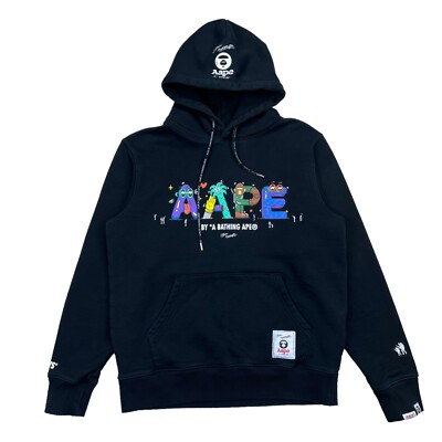 AAPE A Bathing Ape Bape Steven Harrington Sweatshirt Hoodie Large (Runs small)