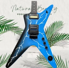 NEW Dimebag Darrel Dean ML Shaped Electric Guitar Black Hardwar