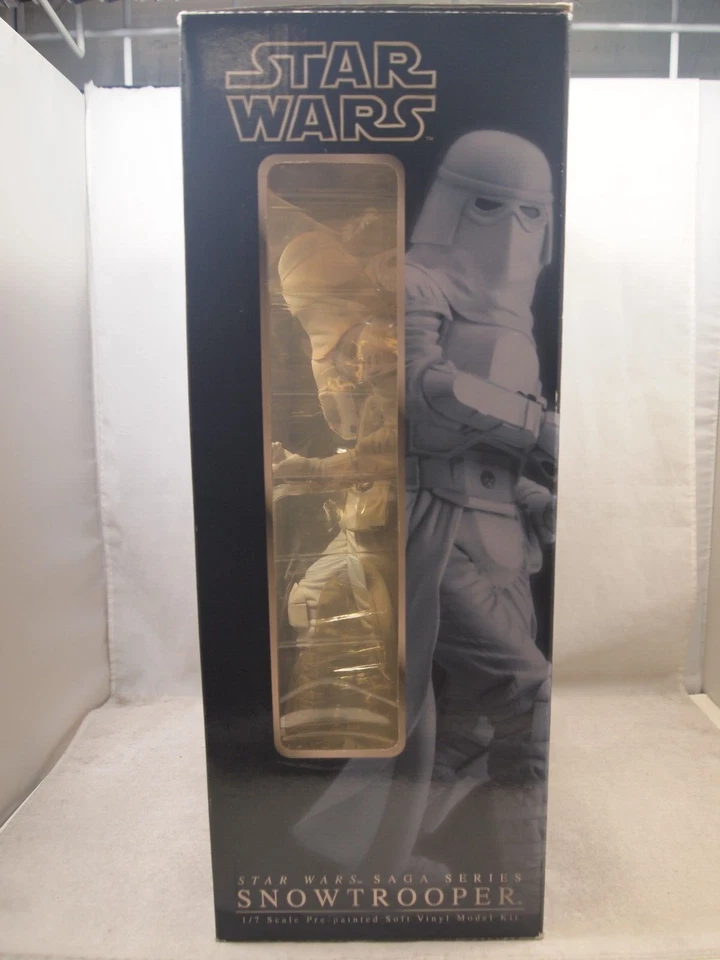 Kotobukiya Star Wars Saga Series Snowtrooper 1/7 Kit Modelo Vinilo Prepintado Foto 3 de 4
