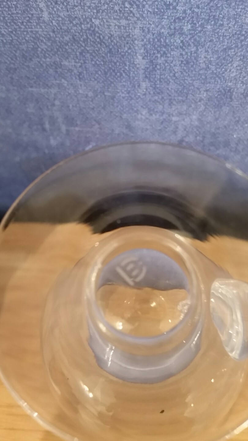 2 x Dartington Glass/Crystal FT83 Irish Coffee Glasses Used Very Good