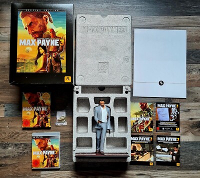 Max Payne 3 Limited Special Collectors Edition PS3 CIB